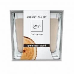 IPuro Duftkerze Cedar Wood - Luftbefeuchter
