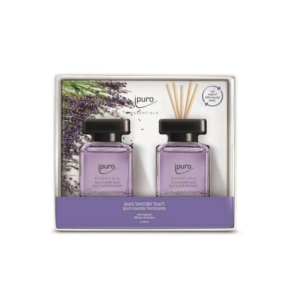 IPuro Lavender Touch 2x50ml Raumduft Geschenkset - Luftbefeuchter 3 IPuro Lavender Touch 2x50ml Raumduft Geschenkset - Luftbefeuchter